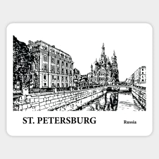 Saint Petersburg - Russia Magnet